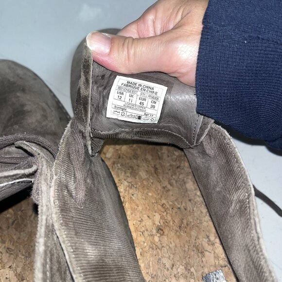 Reef Men's Voyage Chukka Boot Sz 12 RF0A3626 Brown Leather Cork Insole - Picture 9 of 10